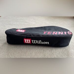 Wilson Black and Red Tennis Gear Bag